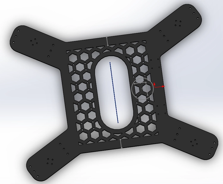 SolidWorks CAD of Crush's bellypan.
